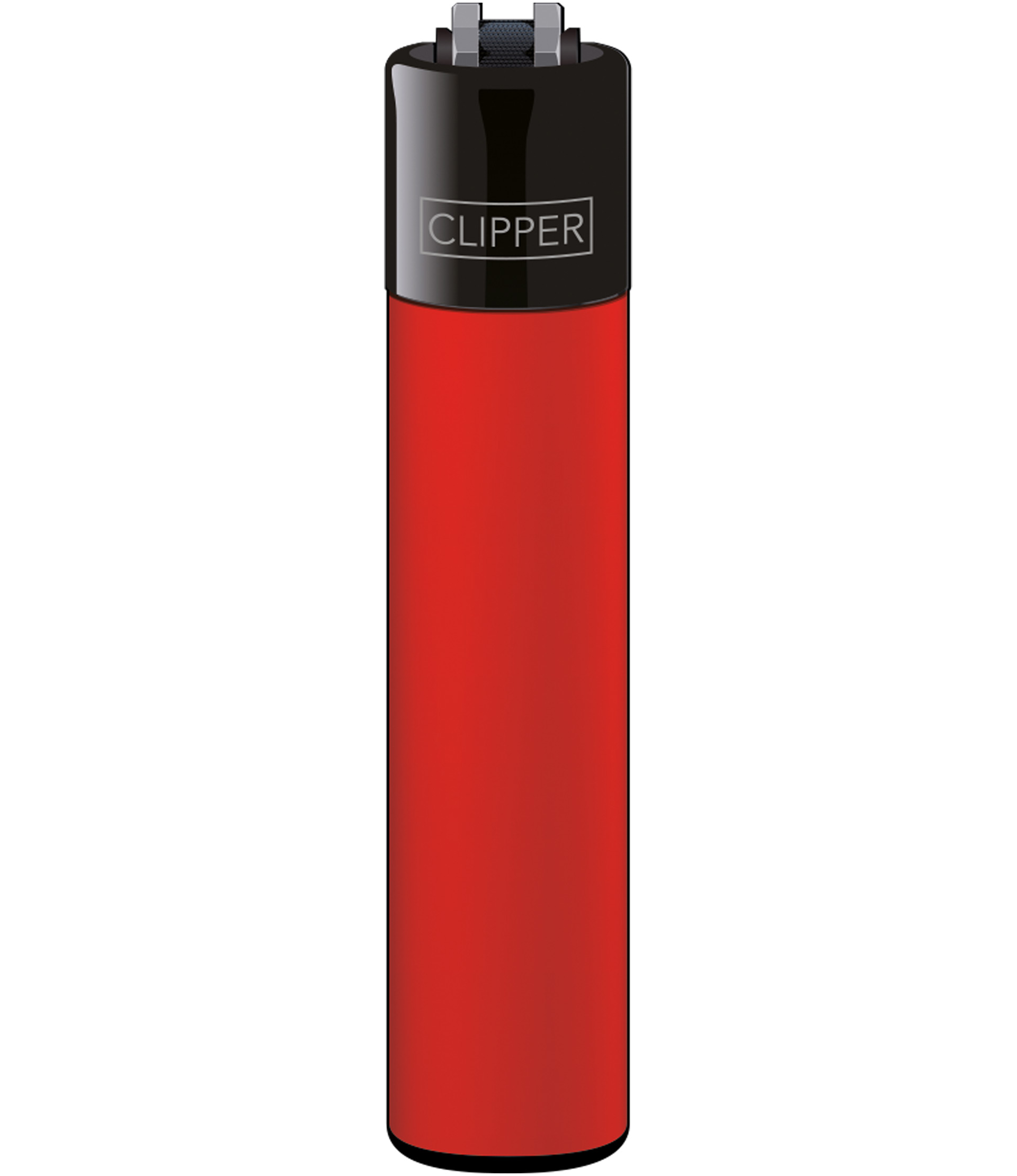 Clipper Solid-Black Cap Feuerzeug Toronto